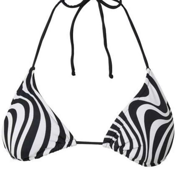 Triangle Bikini Top in Bold Babe Print - Picture 4 of 7